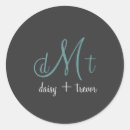 Search for teal monogram stickers Pixdezines
