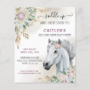 Search for horse head invitations Watercolor