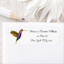 Search for hummingbirds return address labels Colibri