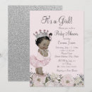 Search for african american princess baby shower Pink
