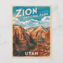 Search for zion national park postcards Southwest