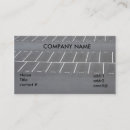 Search for parking business cards Lot