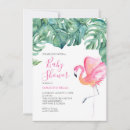 Search for flamingo baby shower invitations Summer