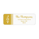 Search for joy return address labels Minimalist
