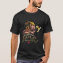 Search for gold tshirts For her