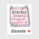 Search for modern teacher stickers Elegant