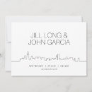 Search for chicago save the dates Black and white