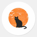 Search for retro moon stickers Halloween