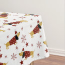 Search for funny christmas tablecloths Animal