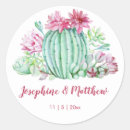 Search for cactus wedding stickers Desert