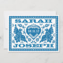 Search for southwestern invitations Blue