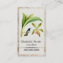 Search for hummingbird business cards Vintage