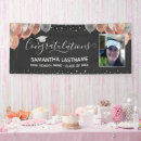 Search for pink graduation banners High school