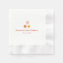 Search for 70s retro napkins Orange