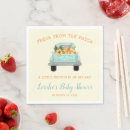 Search for vintage truck napkins Watercolor