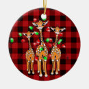 Search for giraffe christmas tree decorations Safari