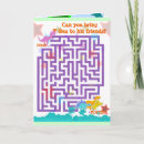 Search for maze cards Cartoon