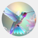 Search for hummingbird stickers Flying