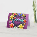 Search for spring time cards Floral