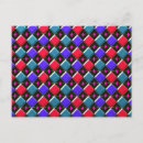 Search for multicoloured postcards Pattern