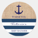 Search for navy and white stripe stickers Baby shower