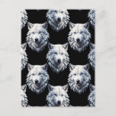 Search for wolf head postcards Animal