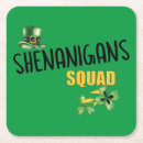 Search for st patricks day coasters Shenanigans