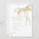 Search for ivory bridal shower invitations Bow