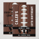 Search for football ticket birthday invitations Kids
