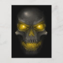 Search for evil skull postcards Cool