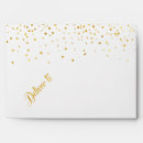 Search for fancy wedding envelopes Gold
