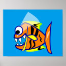Search for funny cartoon fish posters Sea