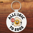 Search for eggs key rings Food allergy alert