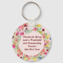 Search for teacher key rings Flowers