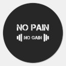 Search for no pain no gain stickers Workout