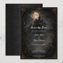Search for gothic save the dates Halloween