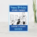 Search for hairdresser birthday cards Barber