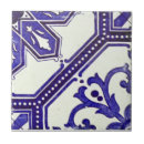 Search for navy geometric tiles Portuguese