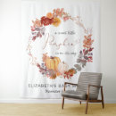 Search for pumpkin baby shower backdrops Watercolor