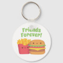 Search for burger and fries key rings Cute