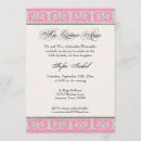 Search for pink diamond invitations Lace