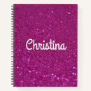 Search for cute girl notebooks Glitter