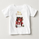 Search for red and white christmas tshirts For kids
