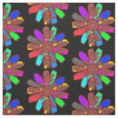 Search for bold floral fabric Colourful
