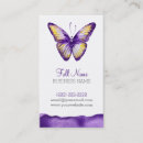 Search for butterfly design business cards Watercolor