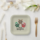 Search for dog christmas plates Santa