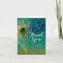 Search for blue peacock cards Elegant
