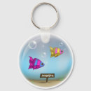 Search for aquarium fish key rings Water