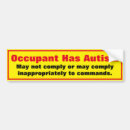 Search for has bumper stickers Warning