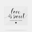 Search for baby shower dessert table sign posters Love is sweet